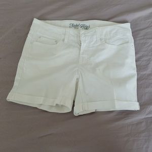 White Shorts